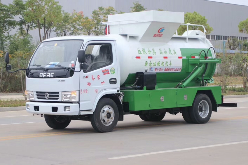 全新升級(jí)品質(zhì)更颯，程力集團(tuán)最新一代餐廚垃圾車   