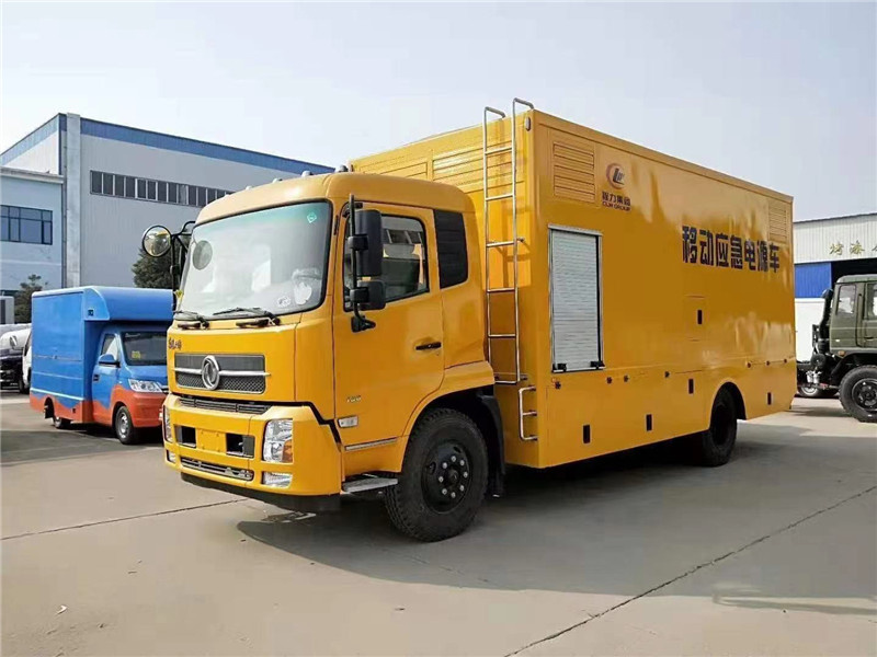 應急電源車基本性能主要用于電力、通信、會議、工程搶險和軍事等場所