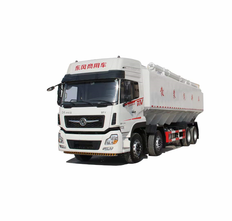 東風(fēng)暢行前四后八散裝飼料運(yùn)輸車(chē)