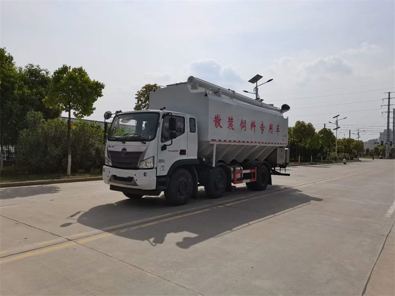 福田瑞沃三軸16噸散裝飼料車(chē)