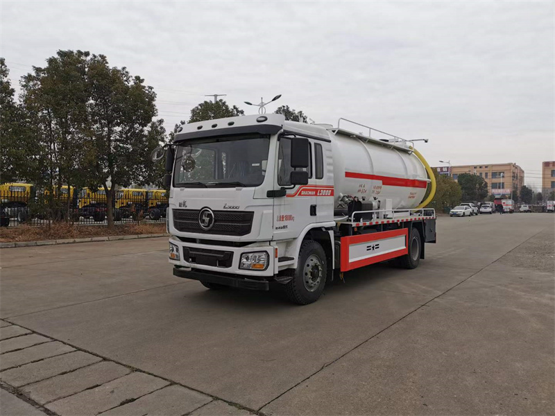 陜汽單橋16方清洗吸污車(chē)
