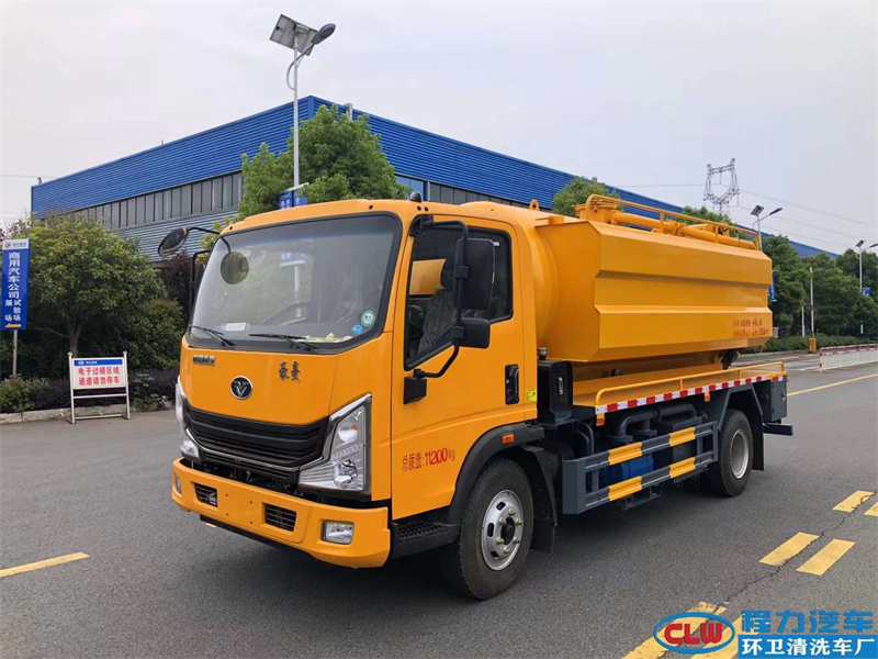 程力10方清洗吸污車(chē)