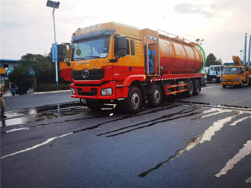 程力陜汽33方清洗吸污車(chē)